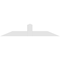 Ekena Millwork Portland Architectural Grade PVC Gable Bracket, 48"W x 10"H x 4"D x 4"F, 5/12 Pitch GBP048X10X0404POR00 - alternate 5
